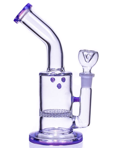 TTB - Honeycomb Dry Purple Bong (7in)