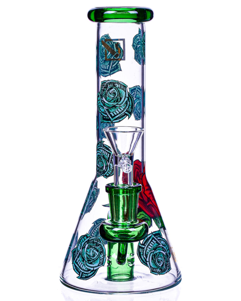 TTB - Rose Beaker Bong (8in.)